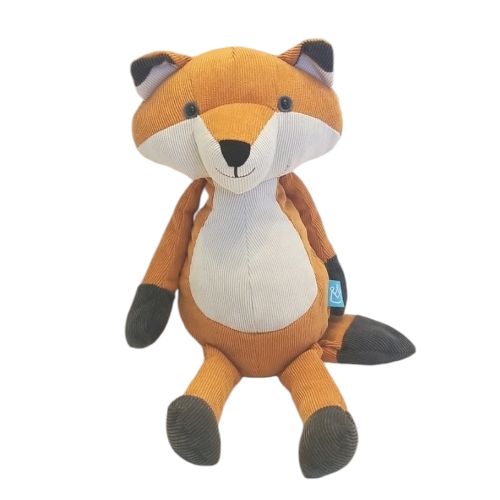 Manhattan Toy Company Folksy Foresters Orange Fox Plush Doll – Cozy Woodland